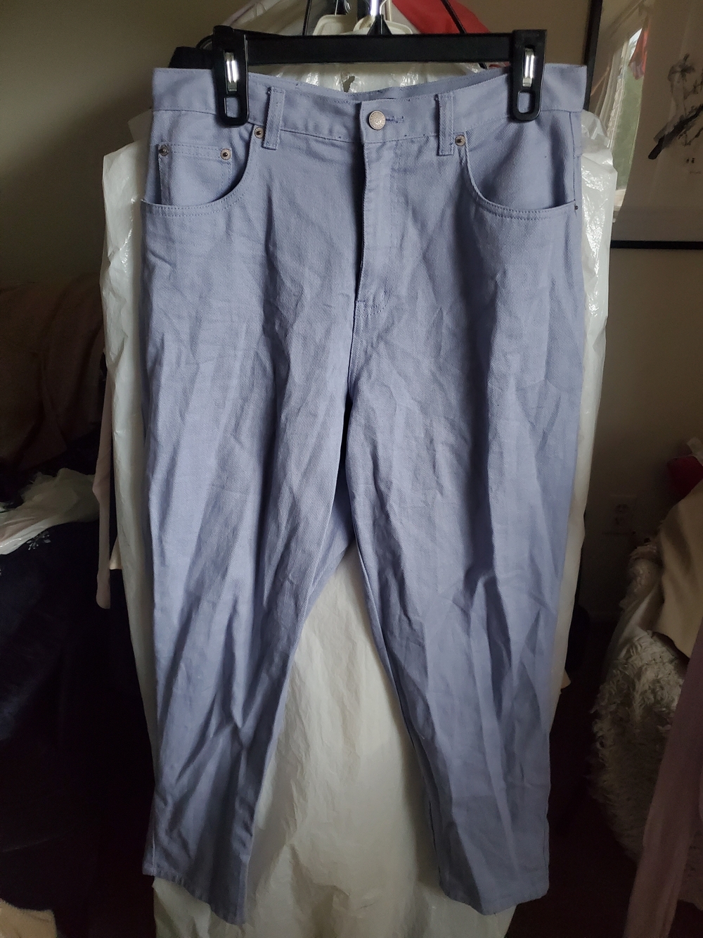 bill blass Women’s Straight Leg Jeans in Blue Lilac